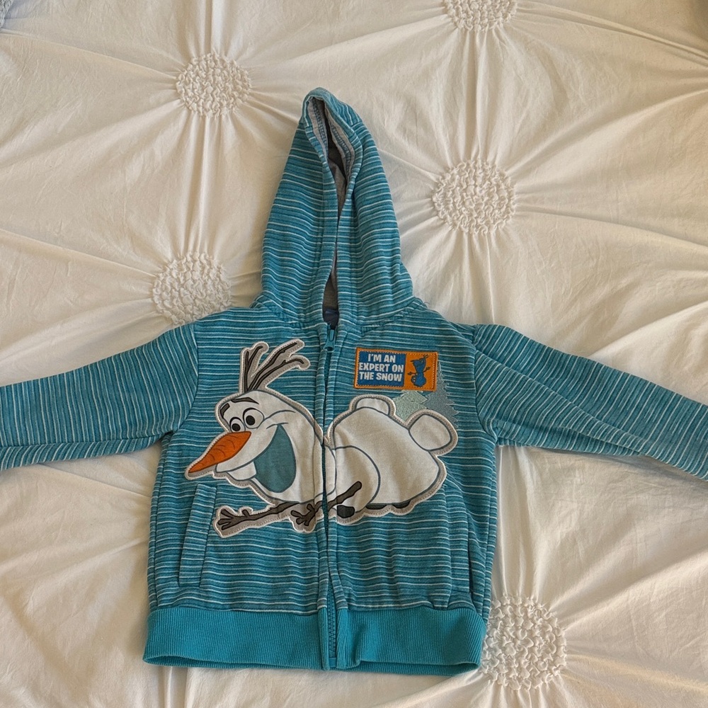 Olaf Teal Hoodie